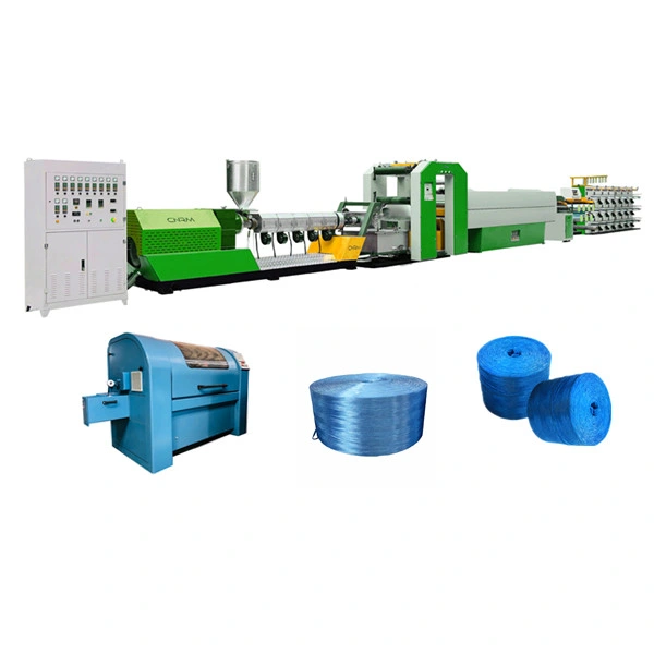 Hdtm Series Plastic PP PE Nylon Polypropylene Rope Twine Production Machine Line Twisting Monofilament Danline Raffia 3/4 Strand Rope Making Machine